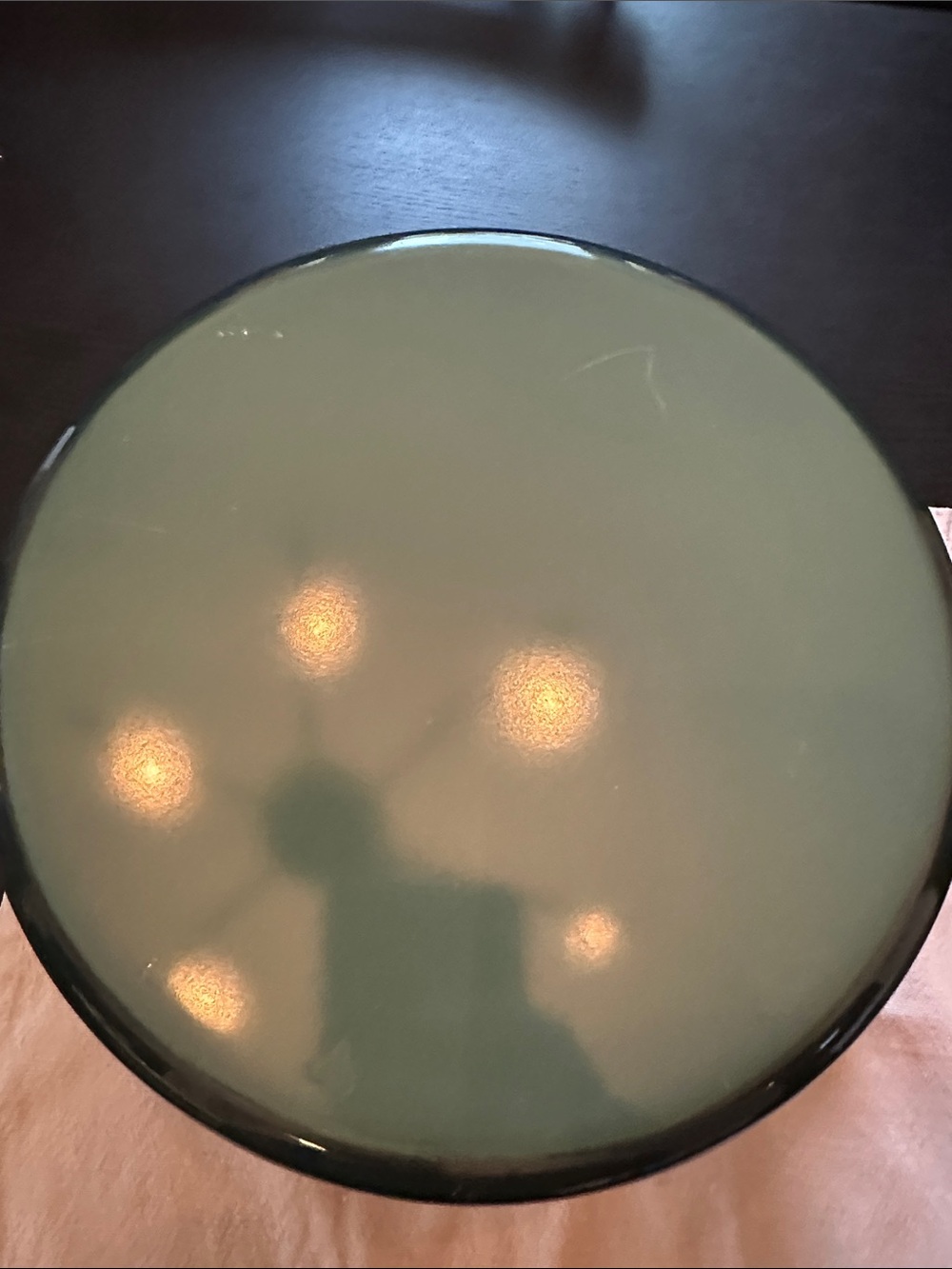 Le Creuset Enamel Stock Pot with Lid - Artichaute 10 QT - Picture 4 of 5